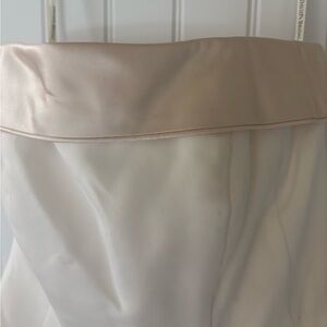 David's Bridal Ivory Gown